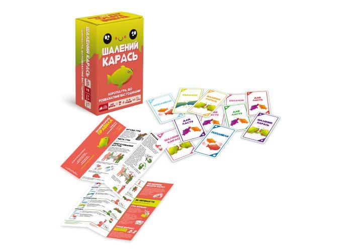Настільна гра ШАЛЕНИЙ КАРАСЬ HAPPY SAIMON (R050UA) - фото 2 Настільна гра ШАЛЕНИЙ КАРАСЬ HAPPY SAIMON (R050UA) - фото 2