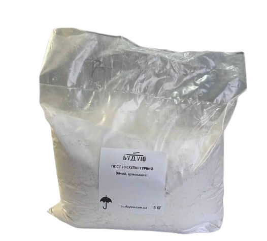 Гипс скульптурный модифицированный Г-10 пакет 5 кг (29633231)