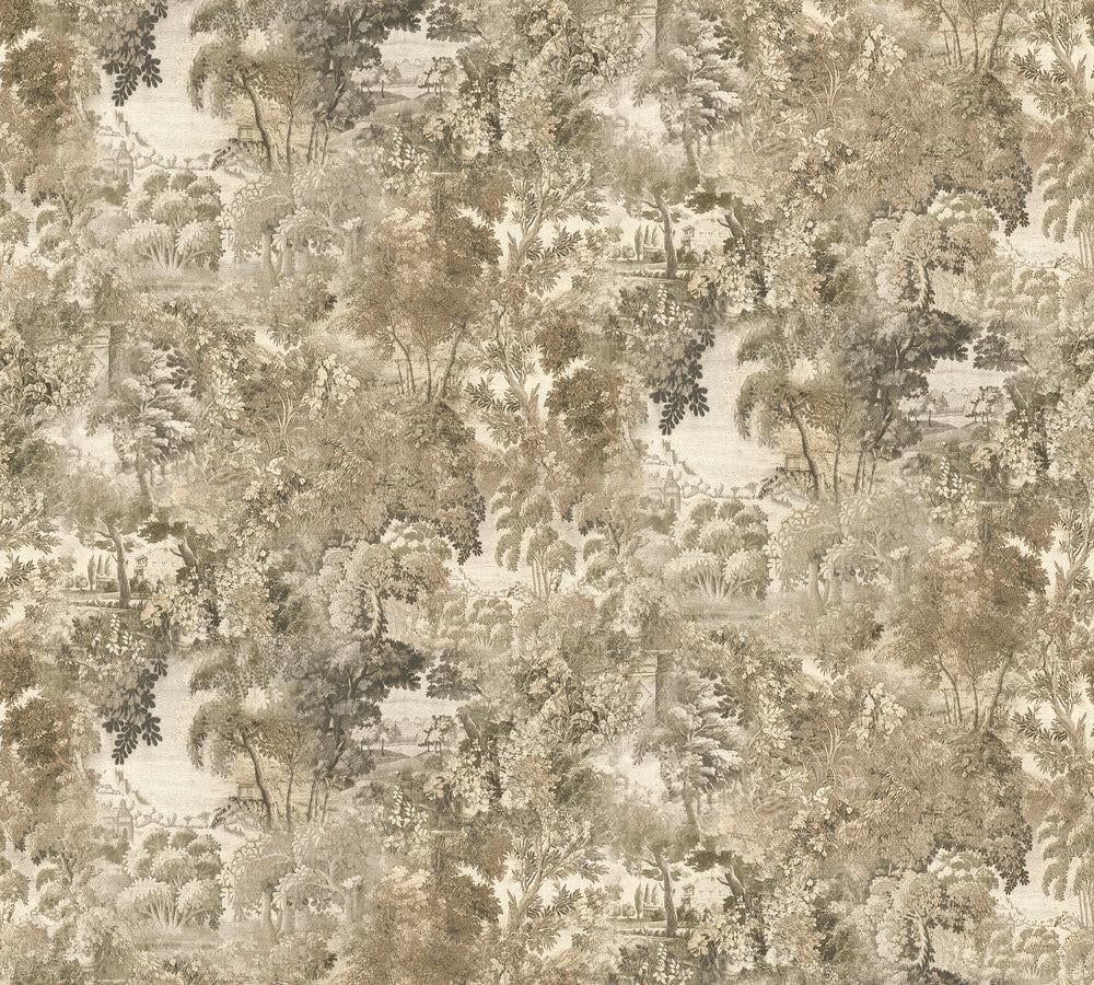 Обои виниловые на флизелиновой основе A.S. Creation Garda 38731-2 Бежевый (13556835)