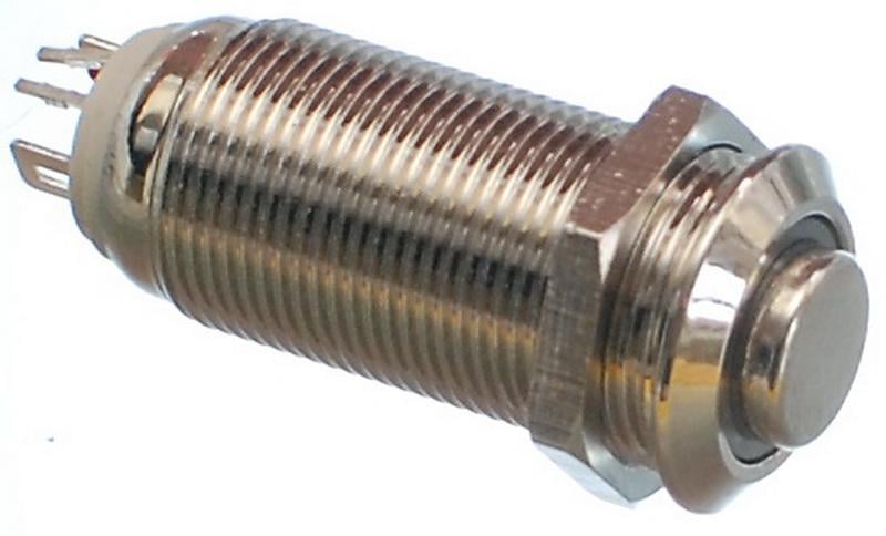 ᐉ Кнопка антивандальная 2 положения 4 контакта индикация (кн517)