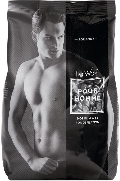 Віск для депіляції в гранулах Italwax Pour Homme чоловічий 1 кг