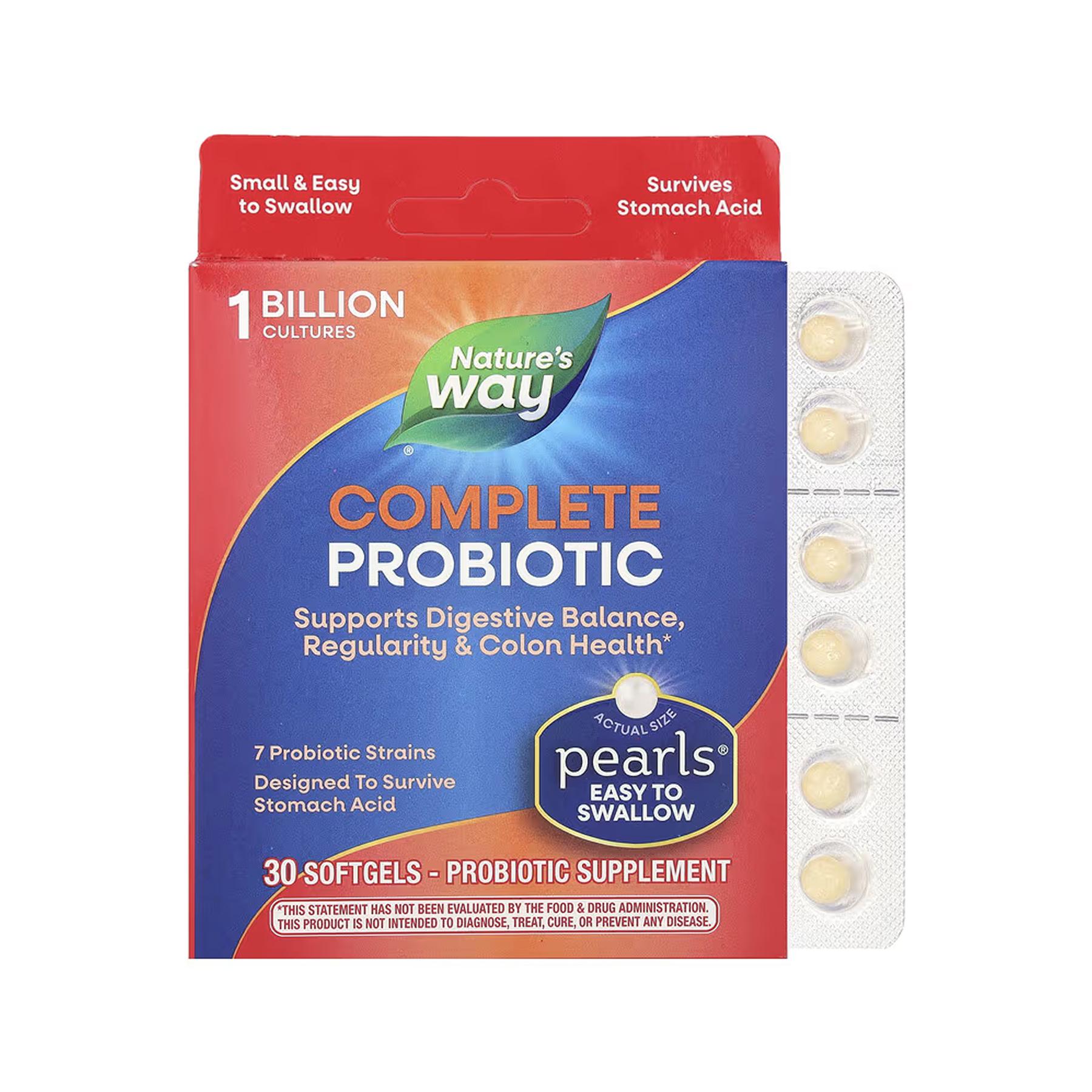Пробиотик Nature's Way Pearls Complete Probiotic 30 кап.