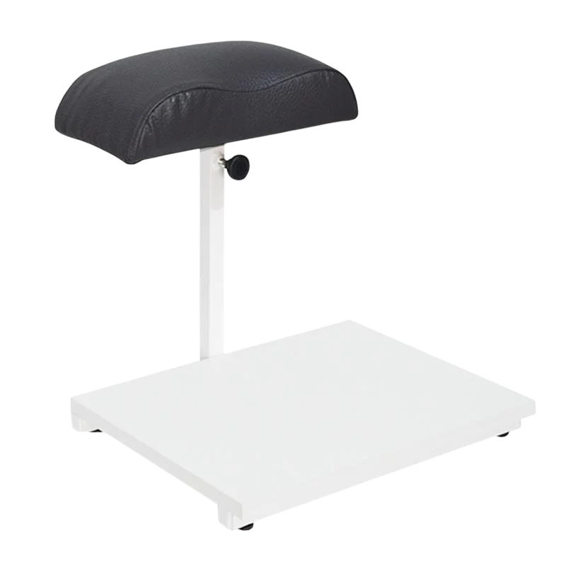 Подставка для педикюра с полочкой металл Белый