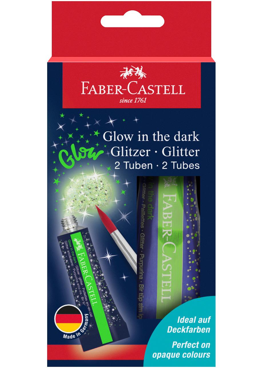 Глиттер Faber-Castell неон 12 мл 2 шт. (125092)