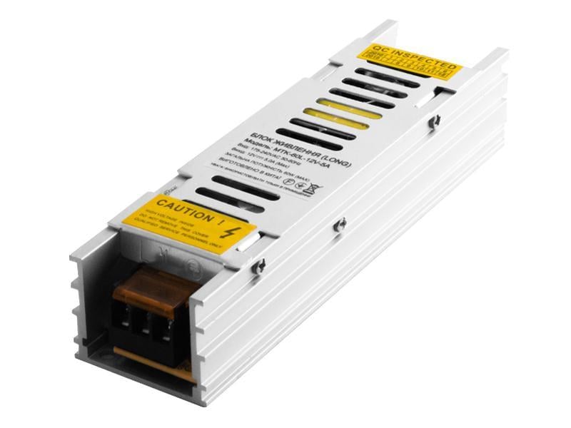 Блок питания MTK IP20 long 12V 60W (23500321)