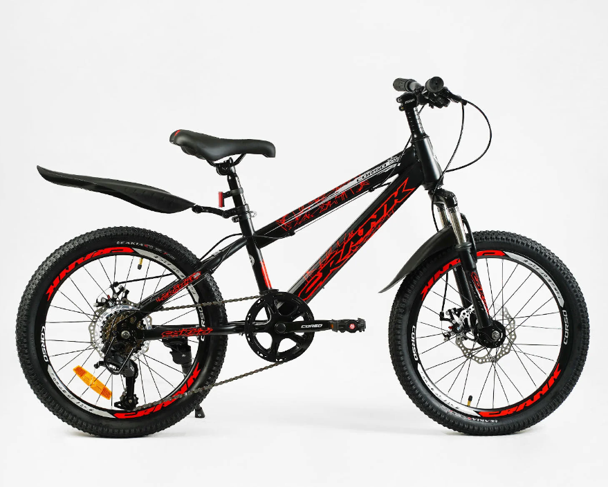 Велосипед спортивный Corso Crank 20" (CR-20820)