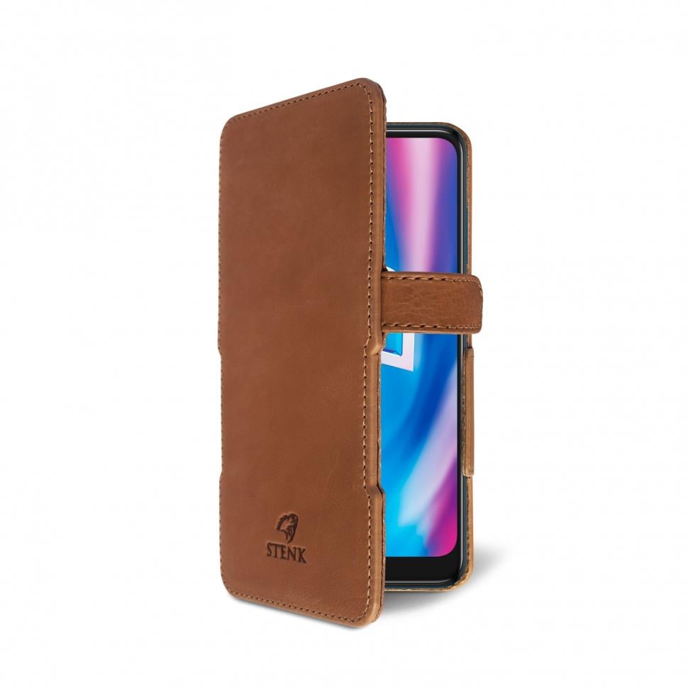 Чехол книжка Stenk Prime для Alcatel 1SE 2020 Коричневый (67518)