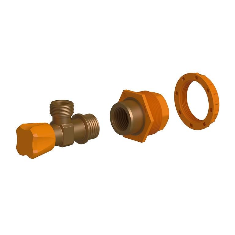 Клапан угловой для инсталляции Cersanit Aqua System 0/2/4 (K99-0243)