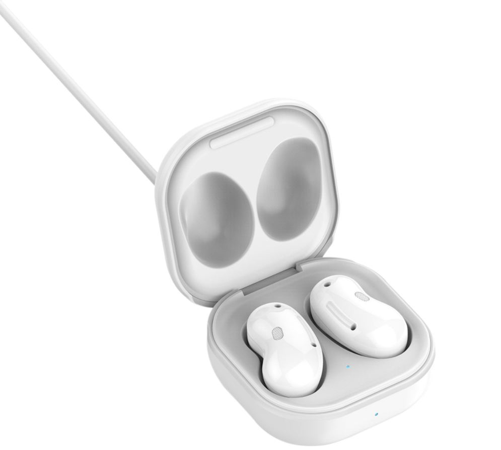 Зарядний кейс Greatlizard для Samsung Galaxy Buds Live SM-R180 White - фото 2 Зарядний кейс Greatlizard для Samsung Galaxy Buds Live SM-R180 White - фото 2