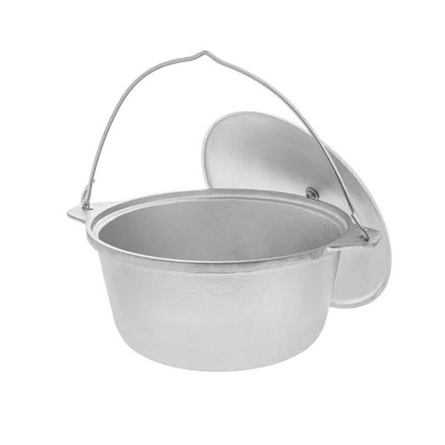 Казан алюмінієвий з кришкою 3 л (29841112) - фото 2 Казан алюмінієвий з кришкою 3 л (29841112) - фото 2