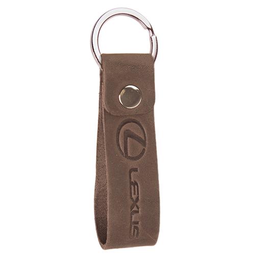 Брелок Vitol Lexus кожаный с кольцом Brown (258411)