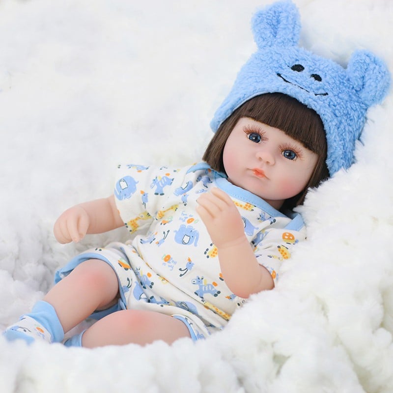 Кукла реалистичная Reborn Baby Doll D2709 с 3D глазами 42 см (378859900)