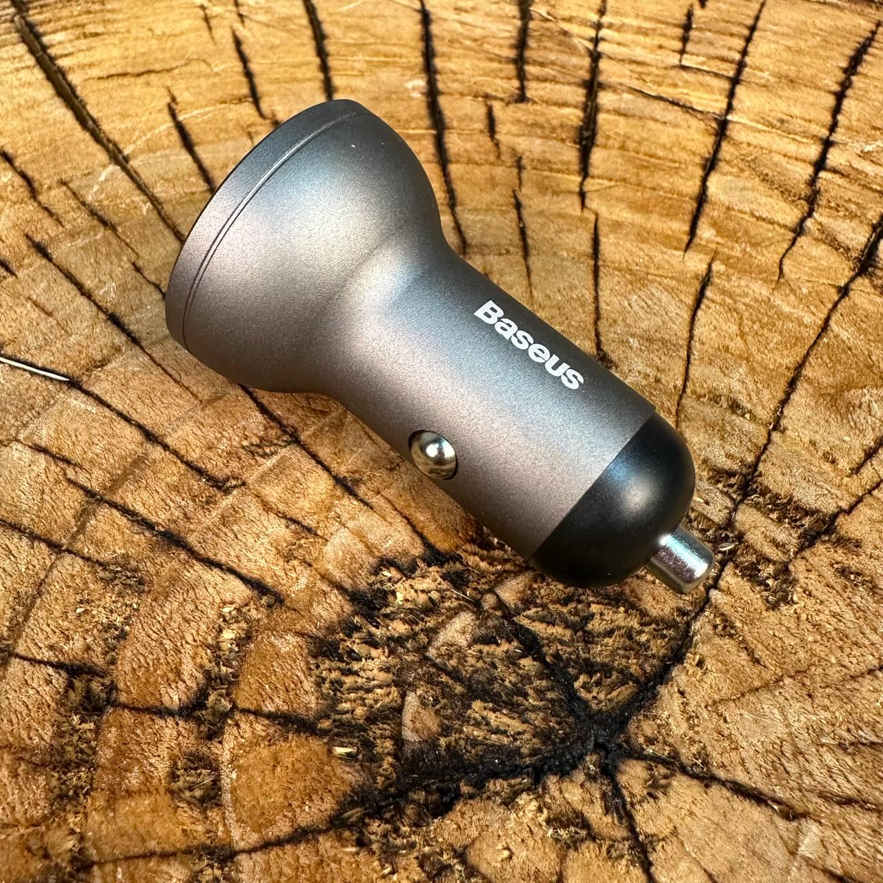 Быстрая зарядка в прикуриватель BASEUS с вольтметром на 2 USB 48А 24W - фото 8 Быстрая зарядка в прикуриватель BASEUS с вольтметром на 2 USB 48А 24W - фото 8