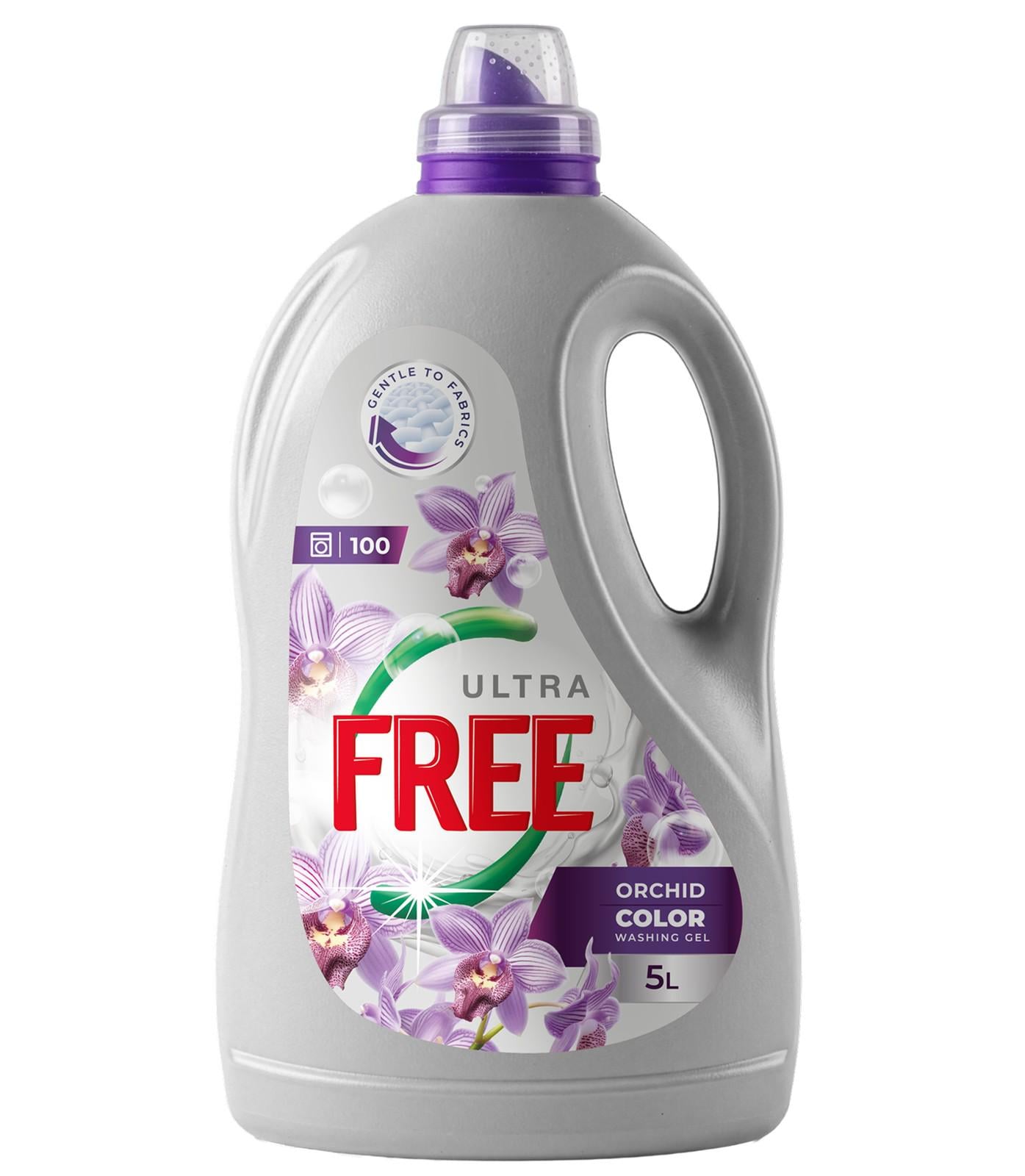 Гель для прання Free Орхідея Ultra 5 л (hx-47202)