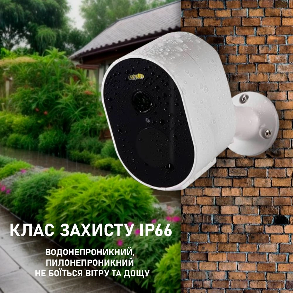 Переносна камера Tuya WiFi з акумулятором - фото 2