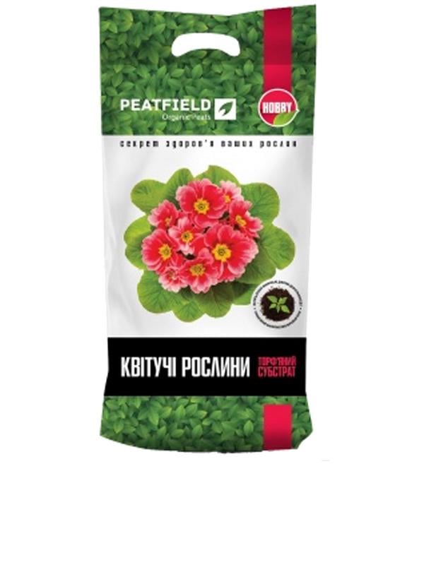 Грунт для цветущих растений PEATFIELD 6 л