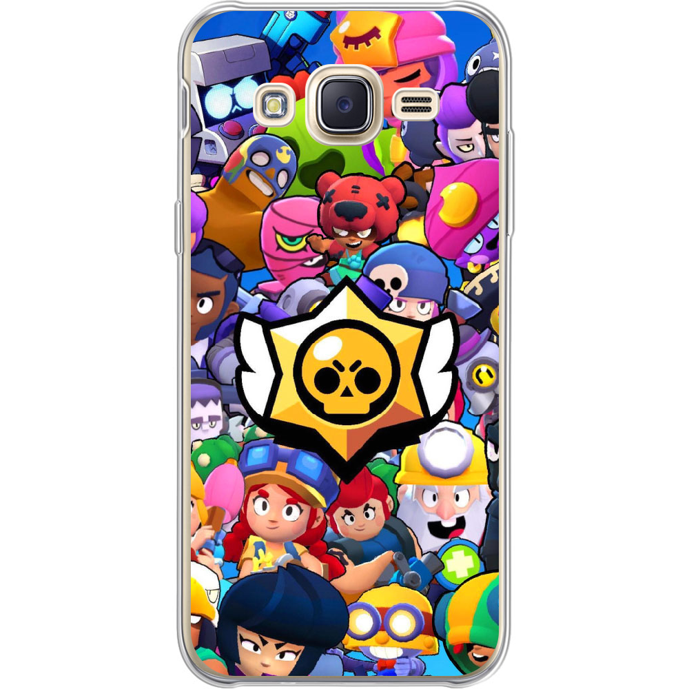 Чехол BoxFace Samsung J500H Galaxy J5 Brawl Stars Прозрачный силикон (25242-up2389-25242)
