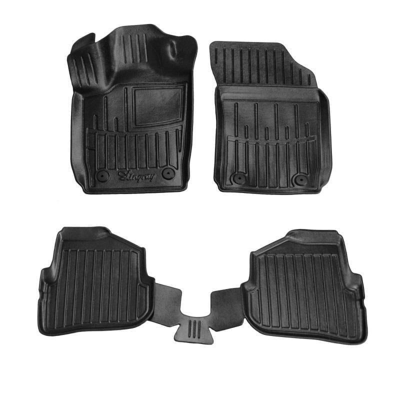 Коврики Stingray 3D для Audi A1 2010-2018 рр. полиуретан 5 шт. Черный (158124) Коврики Stingray 3D для Audi A1 2010-2018 рр. полиуретан 5 шт. Черный (158124)