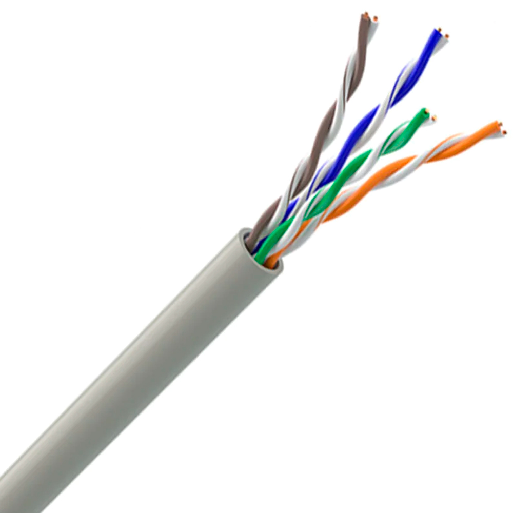 Кабель внутрішній Одескабель КПВ-ВП 4x2x0,49 U/UTP кручена пара cat.5E мідний 305 м (26498683)