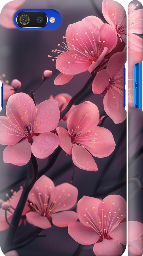 Чехол на Realme C2 Пурпурная сакура (6075m-1852-42517) Чехол на Realme C2 Пурпурная сакура (6075m-1852-42517)