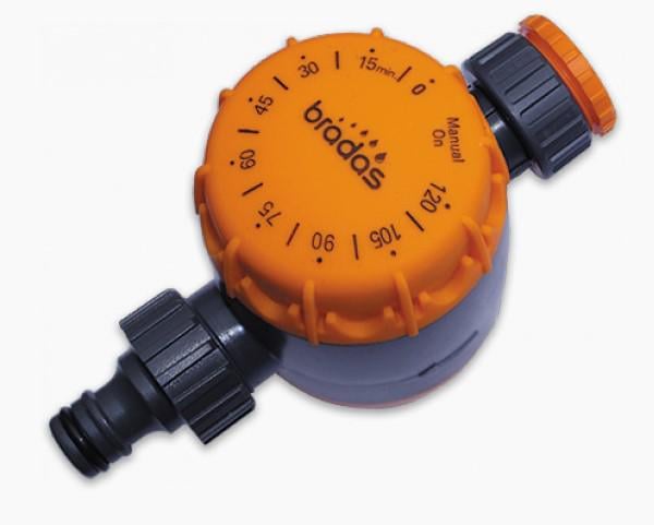 Таймер для полива механический Bradas GL202B Line до 120 минут Gold (29397)