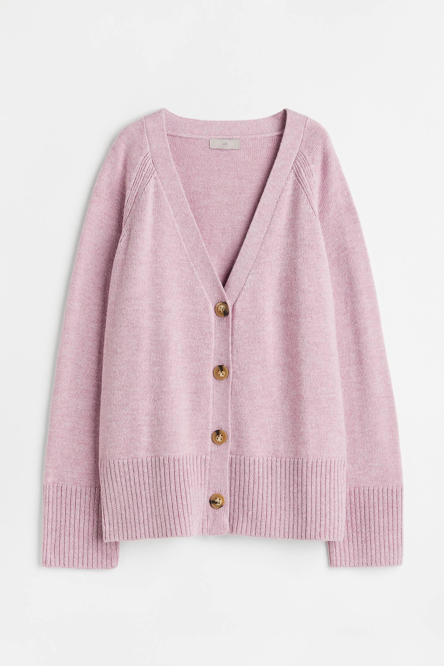 Кофта оверсайз L Лиловый (10997816)