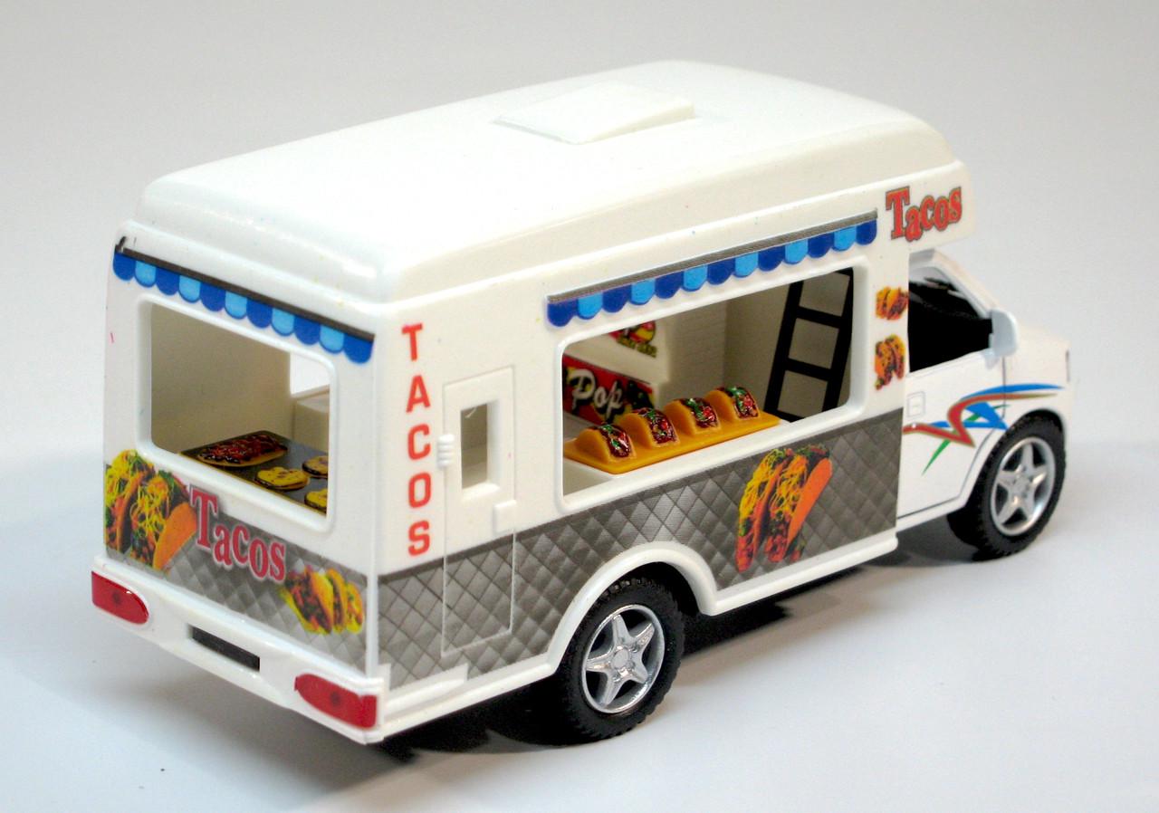 Машина металлическая KS5255W Tacos truck - фото 5 Машина металлическая KS5255W Tacos truck - фото 5