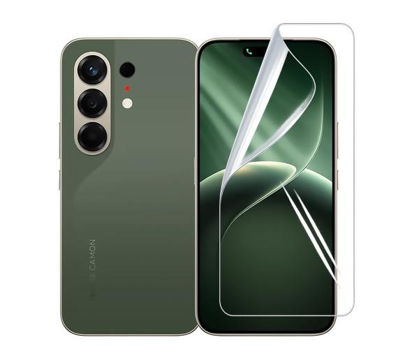 Пленка гидрогелевая Hydrogel Film для Tecno Camon 50​​ Transparent