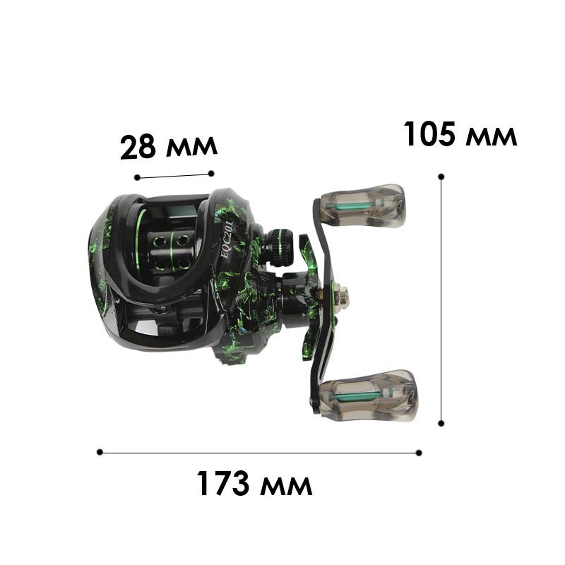 Рыболовная катушка мультипликаторная Yumoshi EQC 201 Left (17919699) - фото 4 Рыболовная катушка мультипликаторная Yumoshi EQC 201 Left (17919699) - фото 4