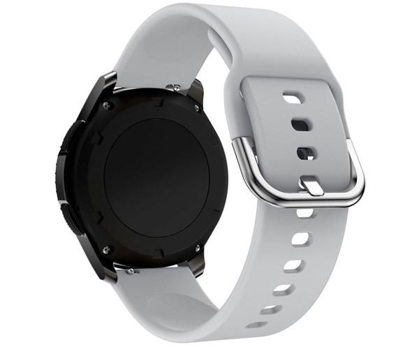 Ремешок Silicone Design для Samsung/Amazfit/Huawei 22 мм Grey Ремешок Silicone Design для Samsung/Amazfit/Huawei 22 мм Grey