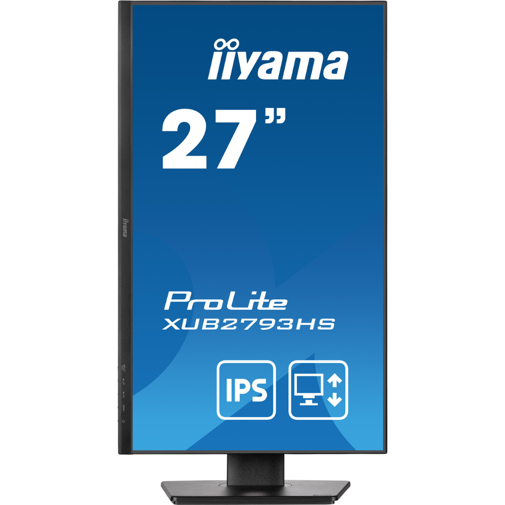 Монитор IPS Iiyama XUB2793HS-B6 безрамочный/поворотный экран 27" Черный (aae241db) - фото 4