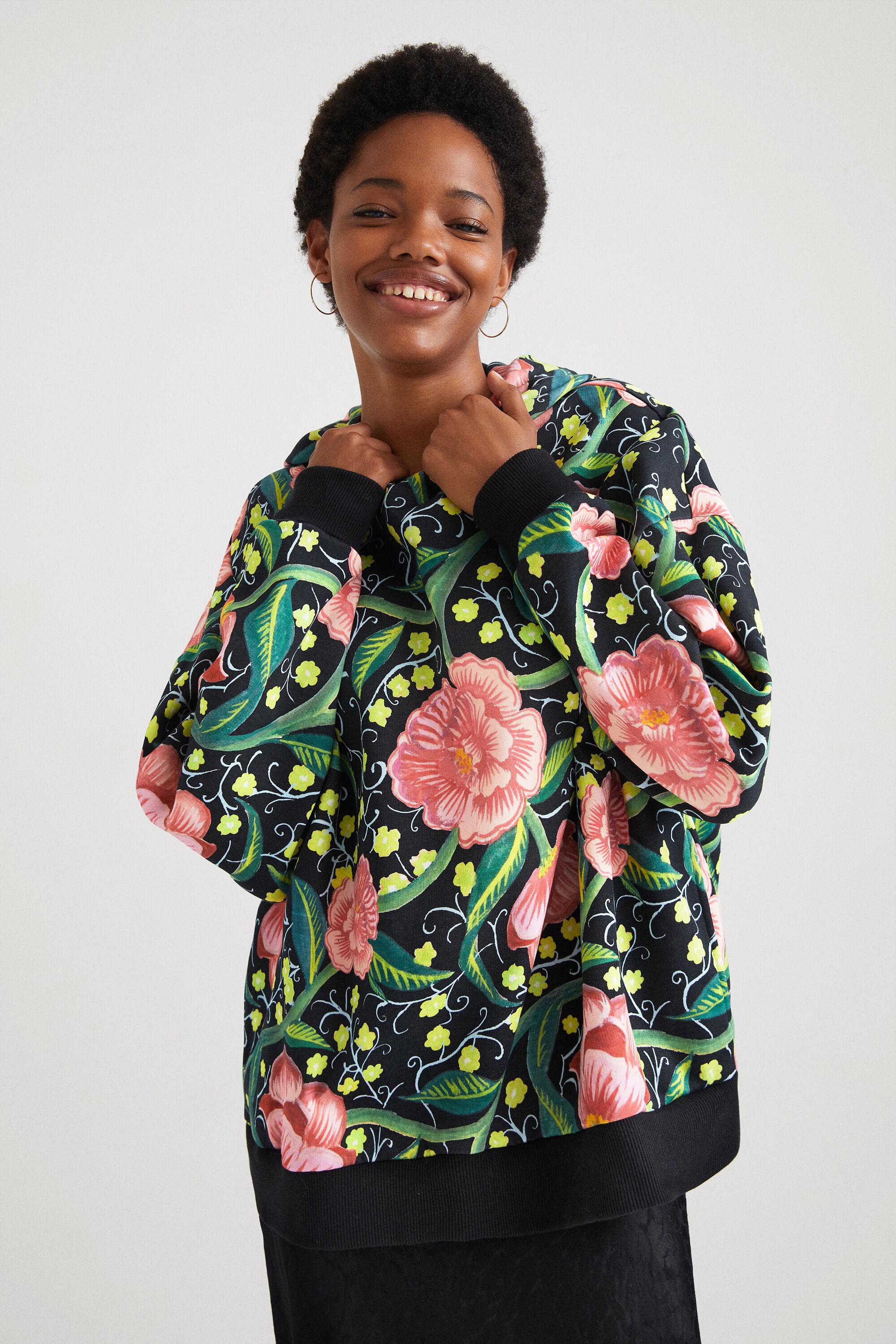 Світшот жіночий Desigual S Зелений (21wwsk16) - фото 5 Світшот жіночий Desigual S Зелений (21wwsk16) - фото 5