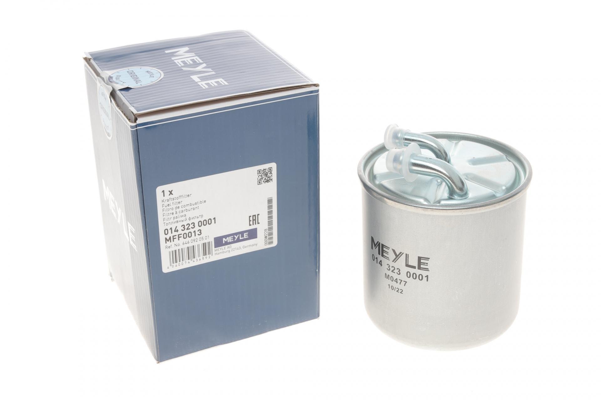 Фильтр топливный Meyle для MB Sprinter 06-/ Vito 03- (014 323 0001)