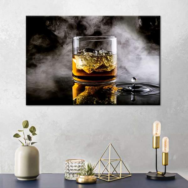 Картина KIL Art Виски со льдом 81x54 см (45)