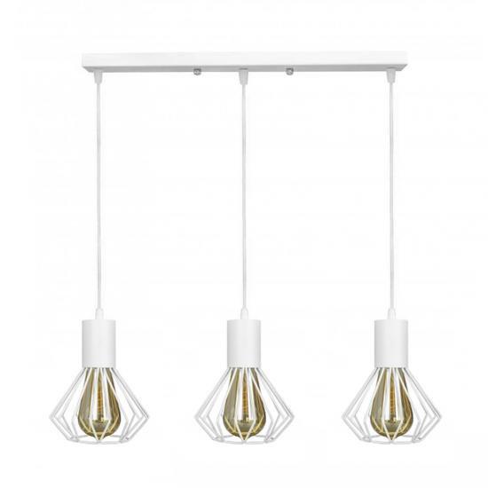 Подвесной светильник лофт MSK ELECTRIC Diadem NL 2215-3W на планке (616050)