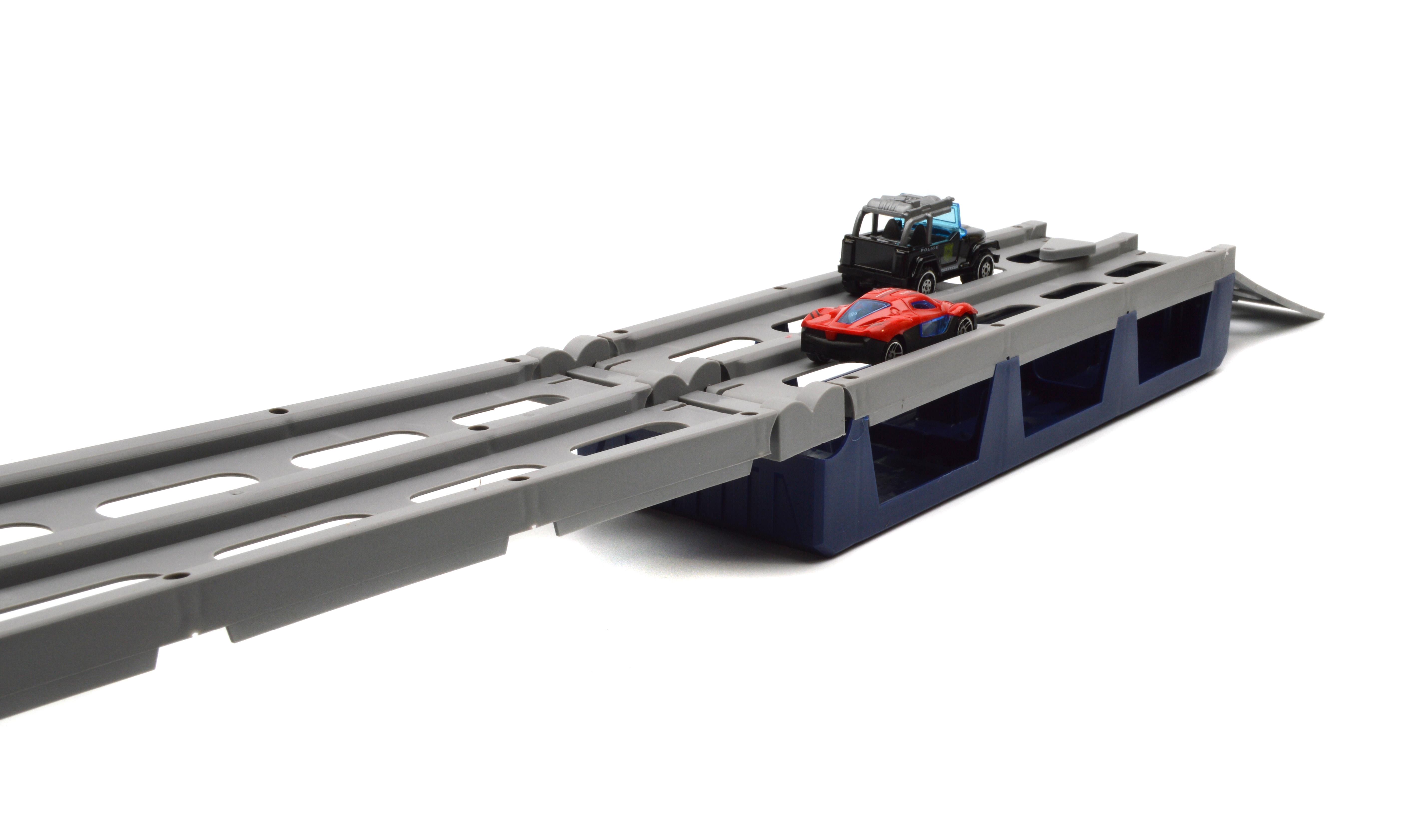 Автовоз с трамплином пусковым механизмом/машинками (T907A) - фото 4 Автовоз с трамплином пусковым механизмом/машинками (T907A) - фото 4