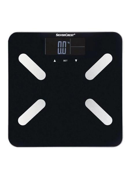 Весы напольные Silver Crest SPWD 180 I1 до 180 кг Black (100585) Весы напольные Silver Crest SPWD 180 I1 до 180 кг Black (100585)