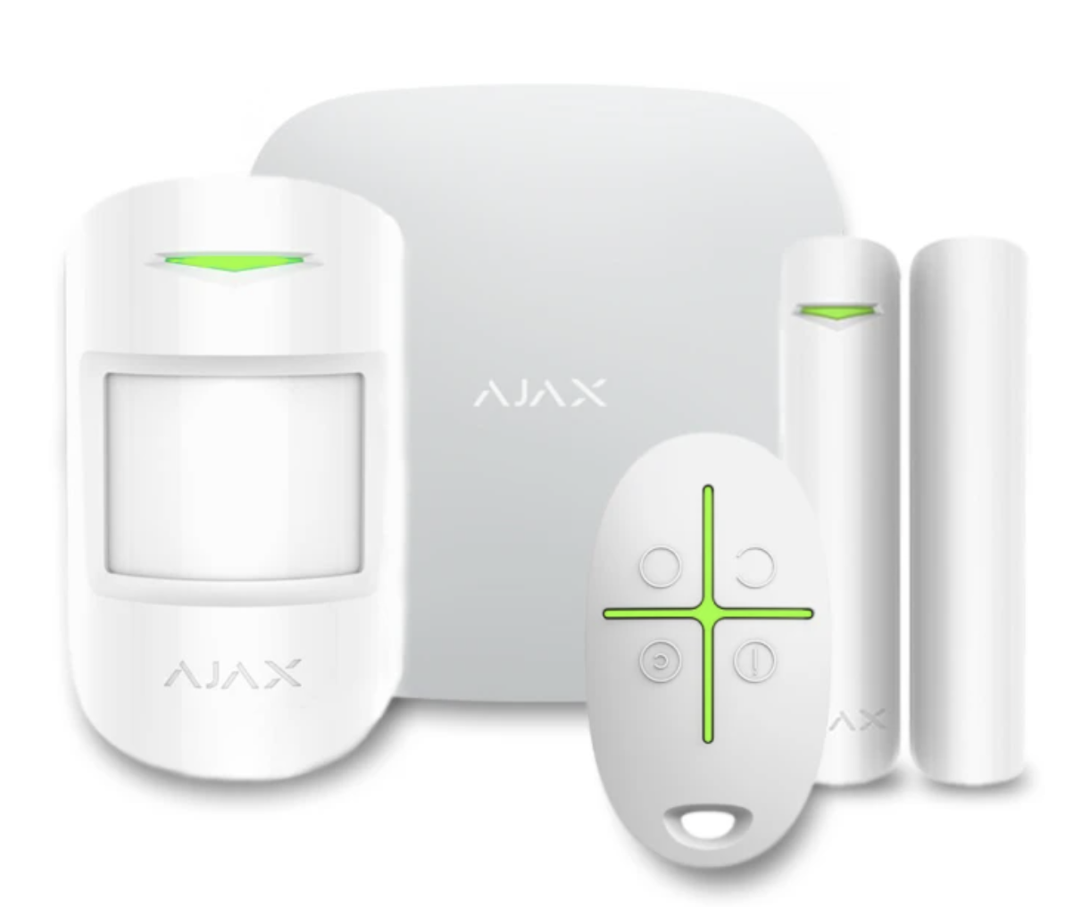 Комплект беспроводной сигнализации Ajax StarterKit White (00000047976)