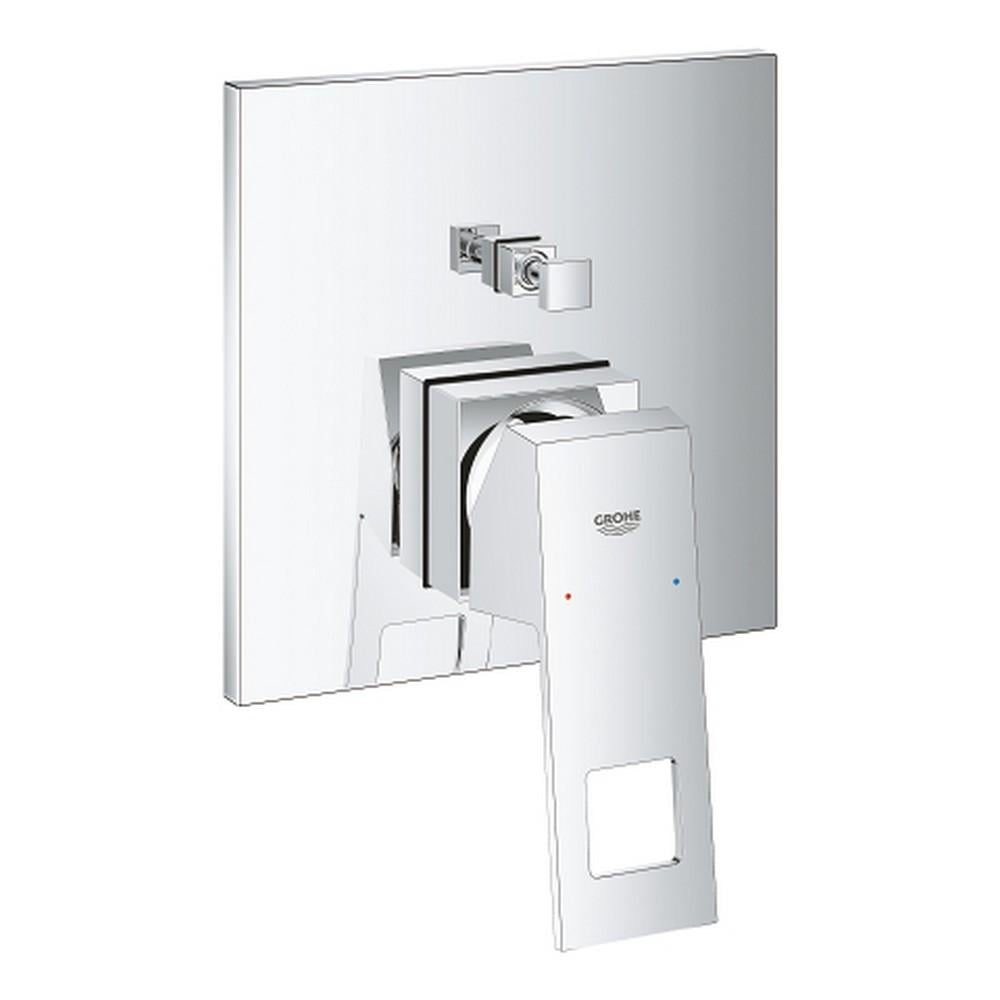 Внешняя часть смесителя Grohe Eurocube 24062000 с переключателем Хром (111338)