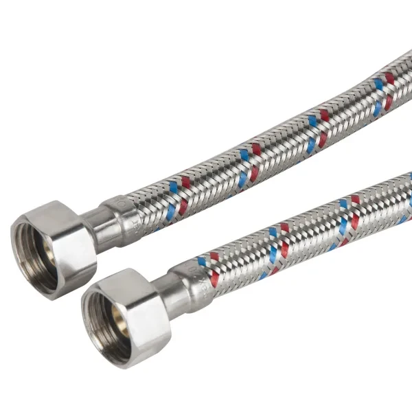 Подводка для воды гибкая ITAL Standard 100 см гайка-гайка 1/2" - фото 2 Подводка для воды гибкая ITAL Standard 100 см гайка-гайка 1/2" - фото 2