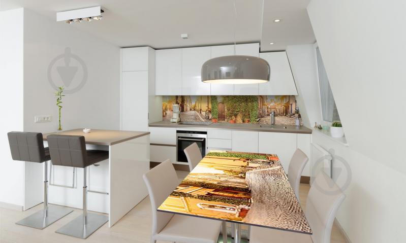 Наклейка виниловая на стол Zatarga «Алея Прованс» 600х1200 мм Z180770st