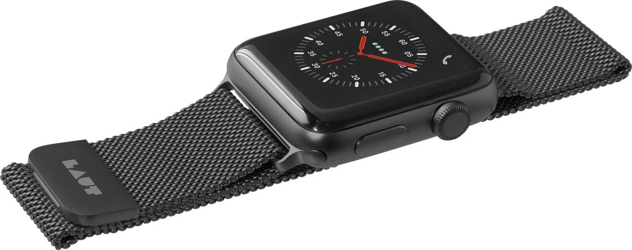 Ремешок Laut STEEL LOOP LAUT 6885-86 для Apple Watch 42/44/45 мм Black - фото 2 Ремешок Laut STEEL LOOP LAUT 6885-86 для Apple Watch 42/44/45 мм Black - фото 2