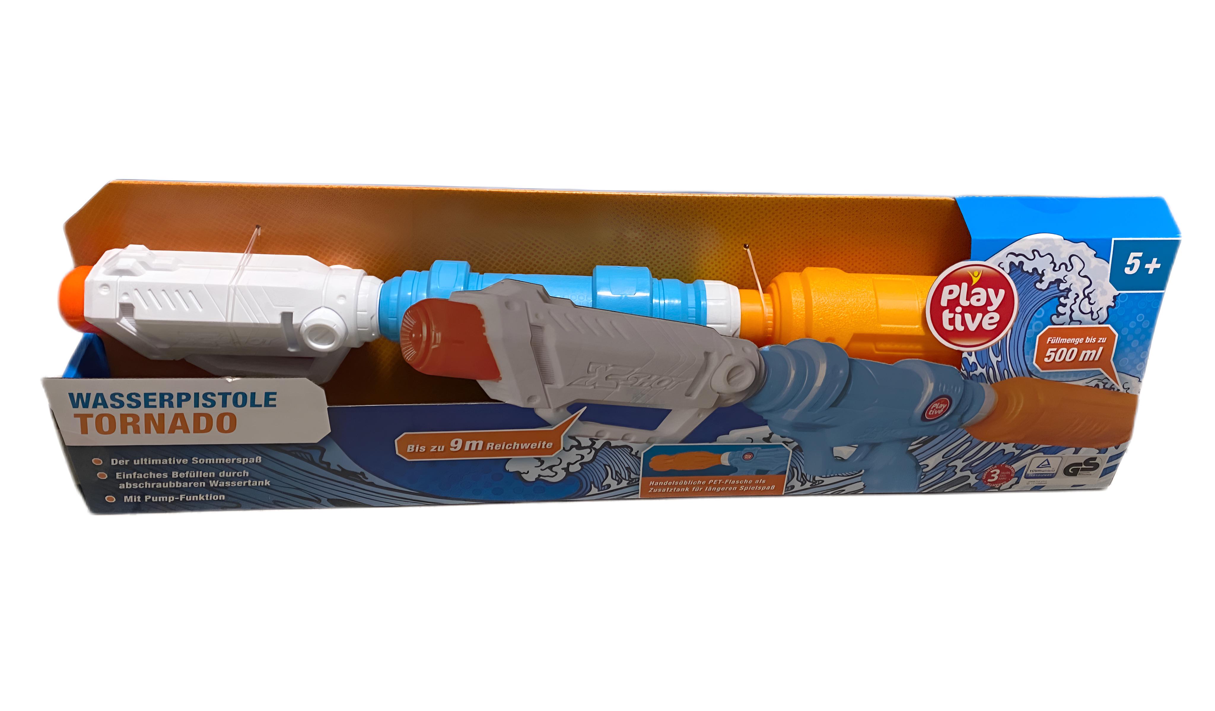 Водный пистолет Playtive X Shot Торнадо (G50011) - фото 3 Водный пистолет Playtive X Shot Торнадо (G50011) - фото 3
