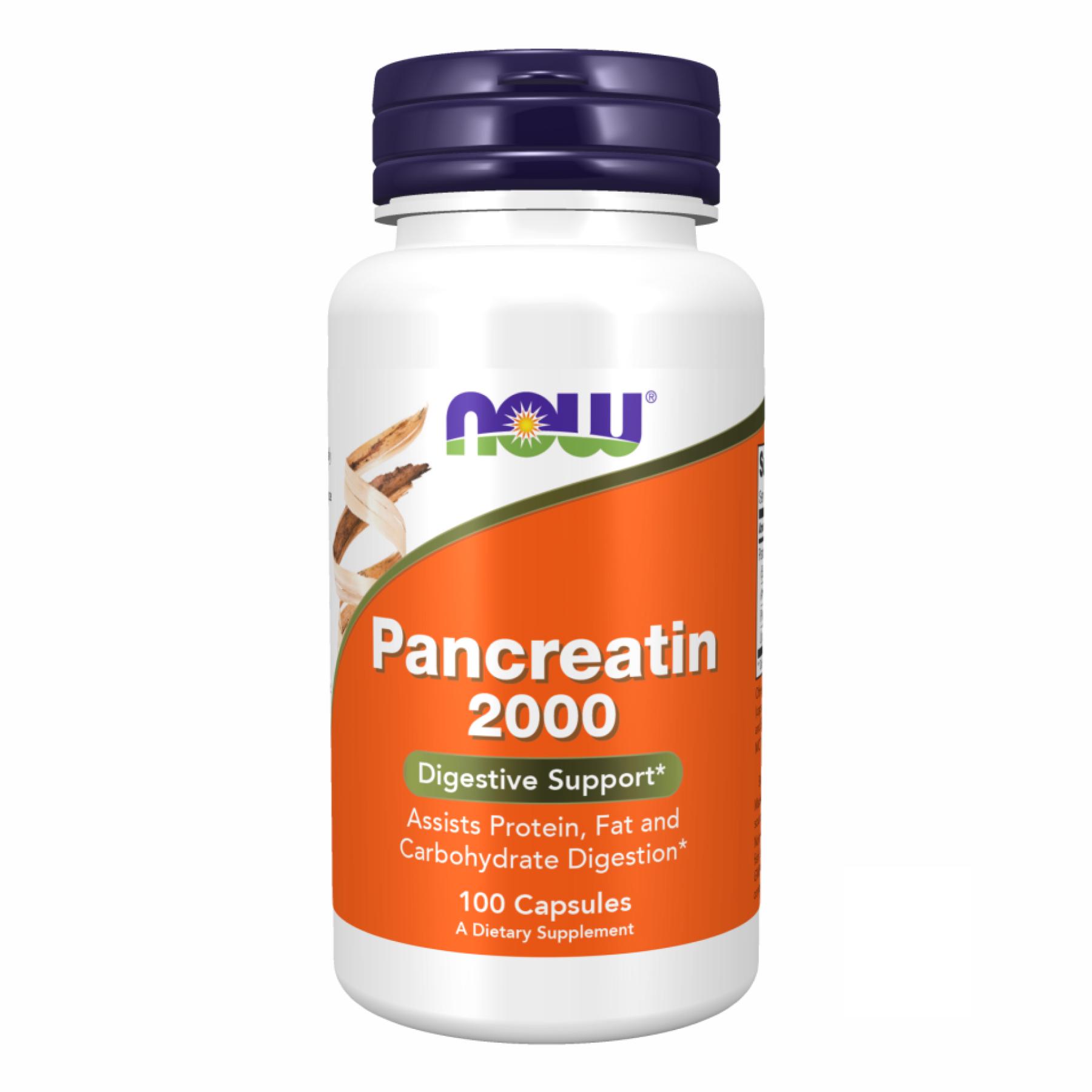 Натуральная добавка Pancreatin 2000 100 caps (2022-10-0085)