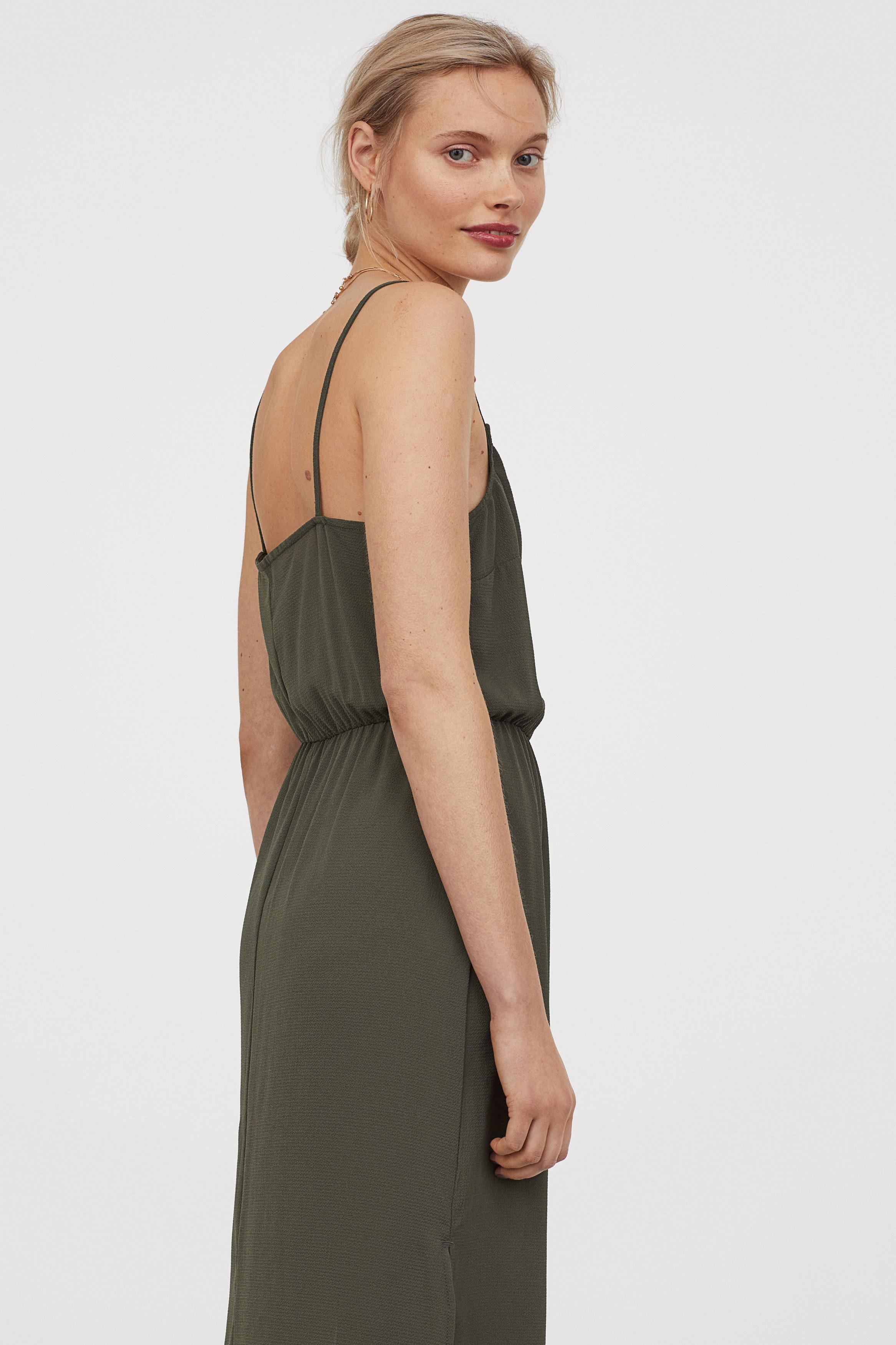 Платье H&M р. 44 Зеленый (717727b16) - фото 2 Платье H&M р. 44 Зеленый (717727b16) - фото 2