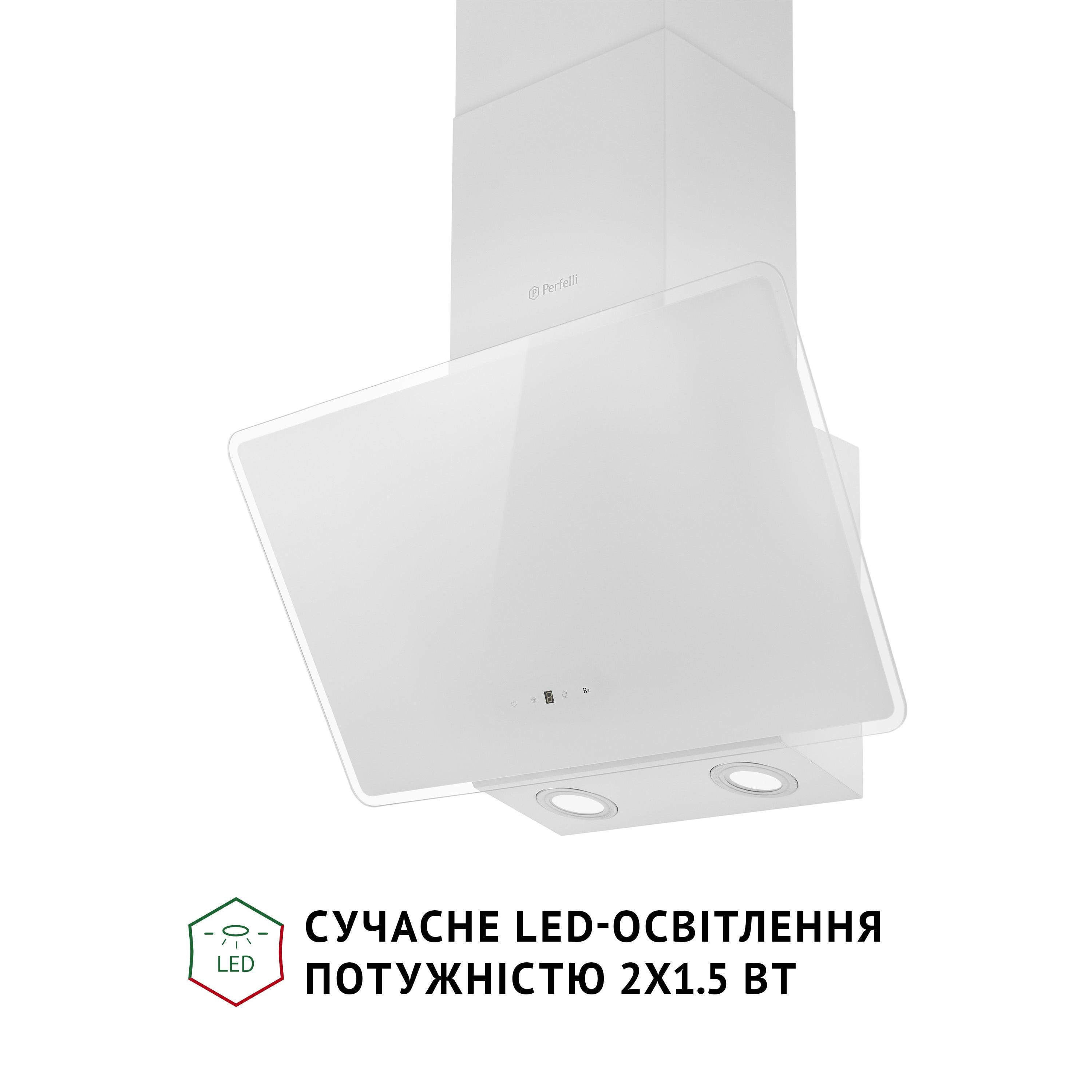 Вытяжка Perfelli VICCO 5HSR BIANCO - фото 4