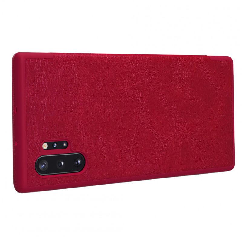 Кожаный чехол книжка G-Case Vintage Business Series для Samsung Galaxy Note 10 Plus Красный - фото 2