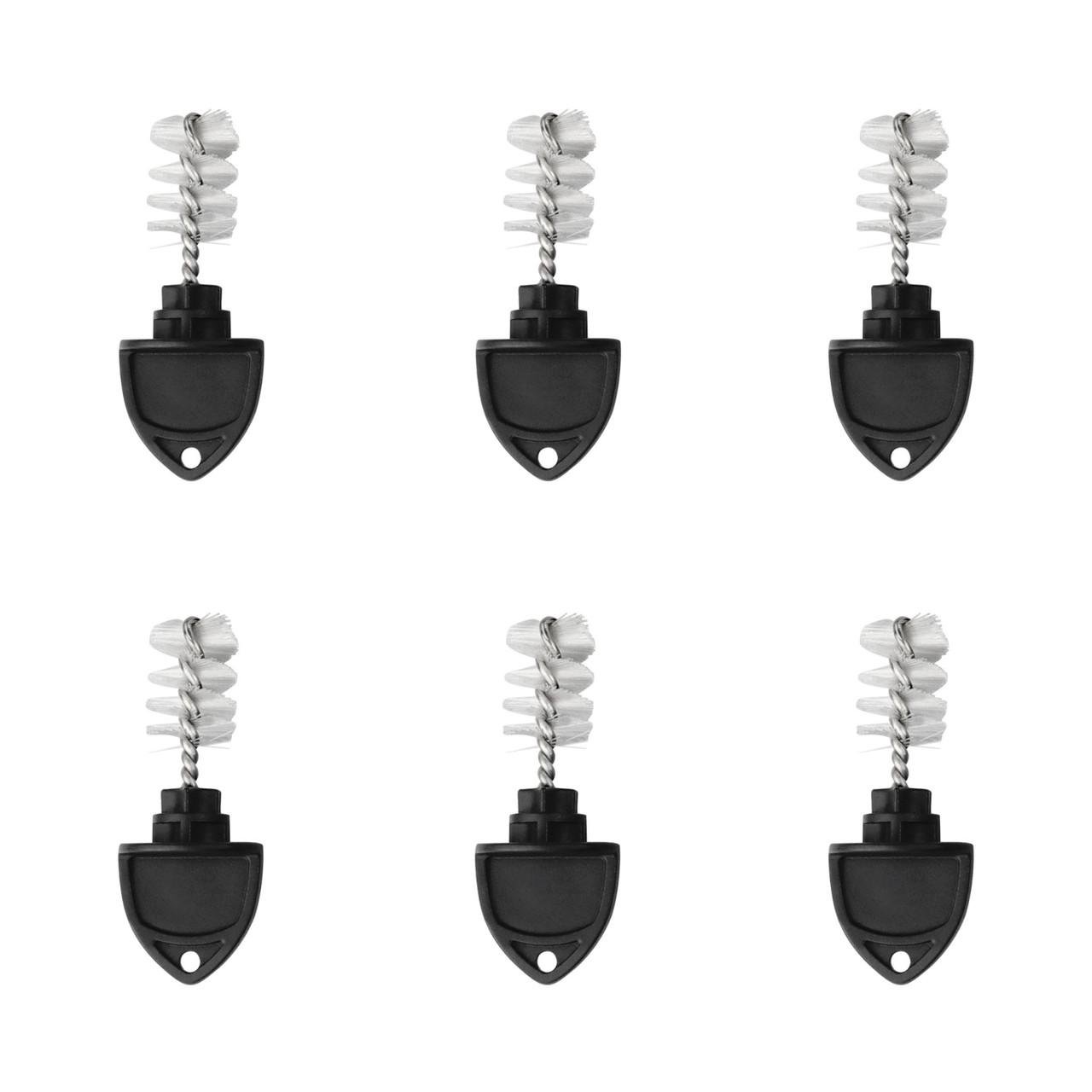 Комплект заглушек с щетками для чистки пивных кранов 6 шт. BL (137846)