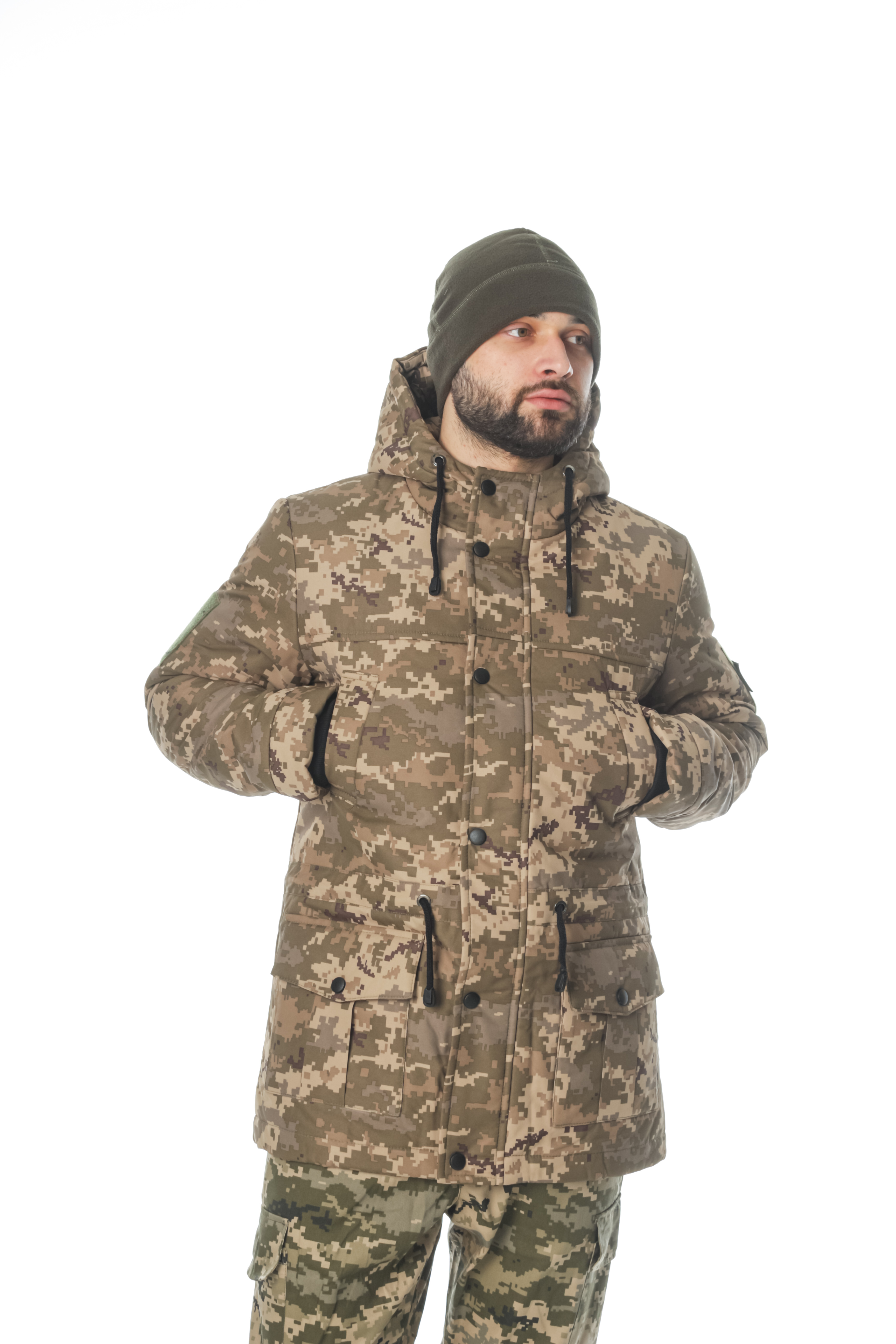 Парка зимова Intruder M Піксель (1750843475/1) - фото 2