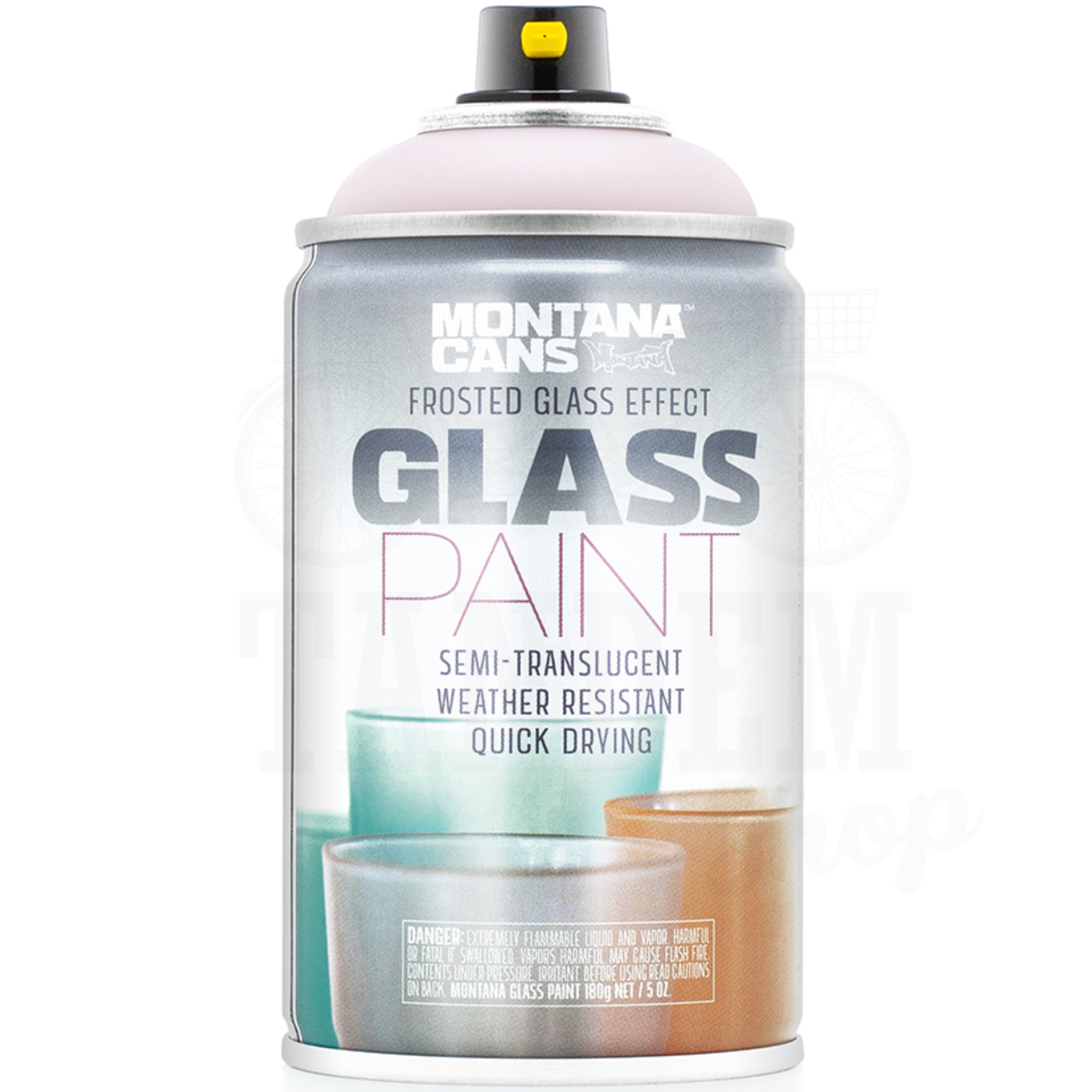 Краска c эффектом матового стекла Montana Glass Paint 250 мл аэрозоль GP1210 Frosted Matt Almond